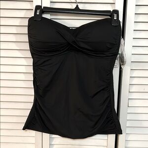 NET Anne Cole Black Swimsuit Tankini